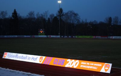 Investition in die Zukunft: FFC lässt Ossecker Stadion erleuchten